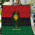 Personalized Pharaoh In Pan-African Colors Quilt Ancient Egypt