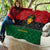 Personalized Pharaoh In Pan-African Colors Quilt Ancient Egypt