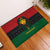 Personalized Pharaoh In Pan-African Colors Rubber Doormat Ancient Egypt