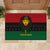 Personalized Pharaoh In Pan-African Colors Rubber Doormat Ancient Egypt