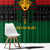 Personalized Pharaoh In Pan-African Colors Window Curtain Ancient Egypt