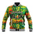 Personalized Colorful African Unapologetically Black Baseball Jacket - Wonder Print Shop