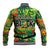 Personalized Colorful African Unapologetically Black Baseball Jacket - Wonder Print Shop