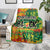 Personalized Colorful African Unapologetically Black Blanket