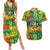 Personalized Colorful African Unapologetically Black Couples Matching Summer Maxi Dress and Hawaiian Shirt - Wonder Print Shop