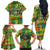 Personalized Colorful African Unapologetically Black Family Matching Off The Shoulder Long Sleeve Dress and Hawaiian Shirt - Wonder Print Shop