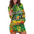 Personalized Colorful African Unapologetically Black Hoodie Dress - Wonder Print Shop