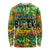 Personalized Colorful African Unapologetically Black Long Sleeve Shirt - Wonder Print Shop