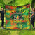 Personalized Colorful African Unapologetically Black Quilt