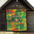 Personalized Colorful African Unapologetically Black Quilt