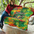 Personalized Colorful African Unapologetically Black Quilt