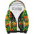 Personalized Colorful African Unapologetically Black Sherpa Hoodie