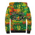 Personalized Colorful African Unapologetically Black Sherpa Hoodie