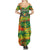 Personalized Colorful African Unapologetically Black Summer Maxi Dress