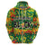 Personalized Colorful African Unapologetically Black Zip Hoodie