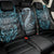 Dragon Viking With Runes Back Car Seat Cover Blue Black - Wonder Print Shop