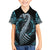 Dragon Viking With Runes Hawaiian Shirt Blue Black - Wonder Print Shop