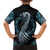 Dragon Viking With Runes Hawaiian Shirt Blue Black - Wonder Print Shop