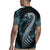 Dragon Viking With Runes Rugby Jersey Blue Black