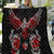 Raven And Norse Runes Quilt Viking