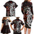 Viking Dragons Family Matching Long Sleeve Bodycon Dress and Hawaiian Shirt Norse Mythology - Wonder Print Shop