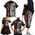 Viking Dragons Family Matching Off The Shoulder Long Sleeve Dress and Hawaiian Shirt Norse Mythology - Wonder Print Shop