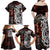 Viking Dragons Family Matching Off Shoulder Maxi Dress and Hawaiian Shirt Norse Mythology - Wonder Print Shop