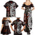 Viking Dragons Family Matching Summer Maxi Dress and Hawaiian Shirt Norse Mythology - Wonder Print Shop