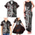 Viking Dragons Family Matching Tank Maxi Dress and Hawaiian Shirt Norse Mythology - Wonder Print Shop