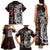 Viking Dragons Family Matching Tank Maxi Dress and Hawaiian Shirt Norse Mythology - Wonder Print Shop