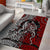 Viking Warrior And Viking Dragons Area Rug - Wonder Print Shop