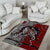 Viking Warrior And Viking Dragons Area Rug - Wonder Print Shop