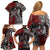 Viking Warrior And Viking Dragons Family Matching Off Shoulder Short Dress and Hawaiian Shirt - Wonder Print Shop