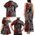 Viking Warrior And Viking Dragons Family Matching Tank Maxi Dress and Hawaiian Shirt - Wonder Print Shop