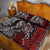 Viking Warrior And Viking Dragons Quilt Bed Set