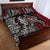 Viking Warrior And Viking Dragons Quilt Bed Set