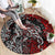 Viking Warrior And Viking Dragons Round Carpet