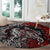 Viking Warrior And Viking Dragons Round Carpet