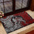 Viking Warrior And Viking Dragons Rubber Doormat