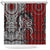 Viking Warrior And Viking Dragons Shower Curtain