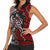 Viking Warrior And Viking Dragons Women Sleeveless Polo Shirt