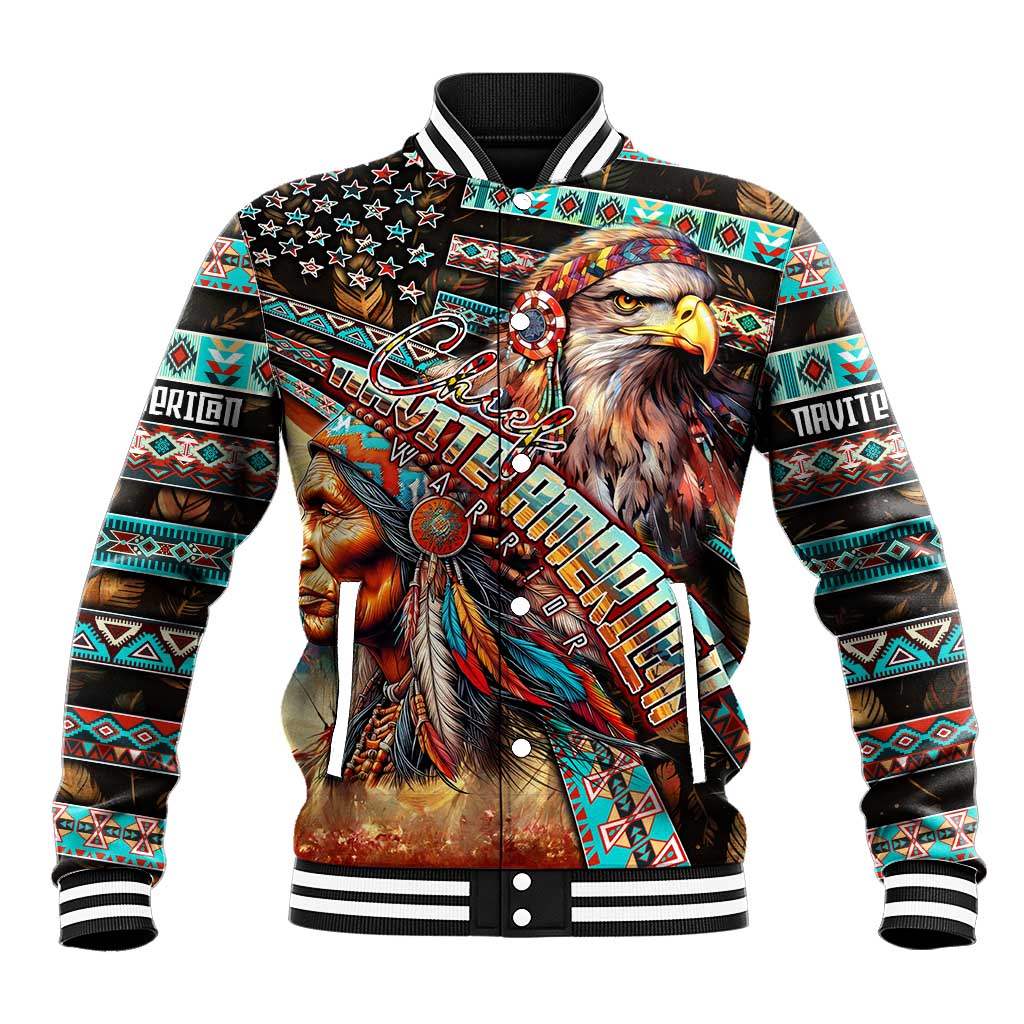 American Indian Warrior Chiefs Baseball Jacket - Wonder Print Shop