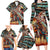 American Indian Warrior Chiefs Family Matching Long Sleeve Bodycon Dress and Hawaiian Shirt - Wonder Print Shop