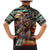 American Indian Warrior Chiefs Family Matching Mermaid Dress and Hawaiian Shirt - Wonder Print Shop