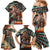 American Indian Warrior Chiefs Family Matching Mermaid Dress and Hawaiian Shirt - Wonder Print Shop