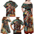 American Indian Warrior Chiefs Family Matching Off Shoulder Maxi Dress and Hawaiian Shirt - Wonder Print Shop