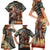 American Indian Warrior Chiefs Family Matching Short Sleeve Bodycon Dress and Hawaiian Shirt - Wonder Print Shop