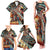 American Indian Warrior Chiefs Family Matching Tank Maxi Dress and Hawaiian Shirt - Wonder Print Shop