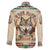 Native American Wolf Dreamcatcher Family Matching Long Sleeve Bodycon Dress and Hawaiian Shirt Vintage Style