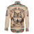 Native American Wolf Dreamcatcher Family Matching Off The Shoulder Long Sleeve Dress and Hawaiian Shirt Vintage Style